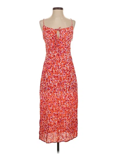 Pre-owned H&m Cocktail Dress In Orange
