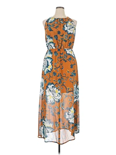 Pre-owned H&m Cocktail Dress In Orange
