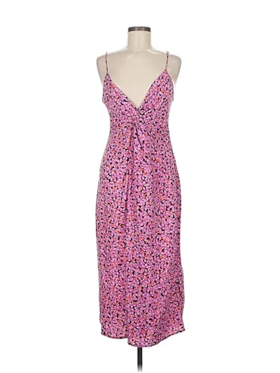 Pre-owned H&m Cocktail Dress In Pink