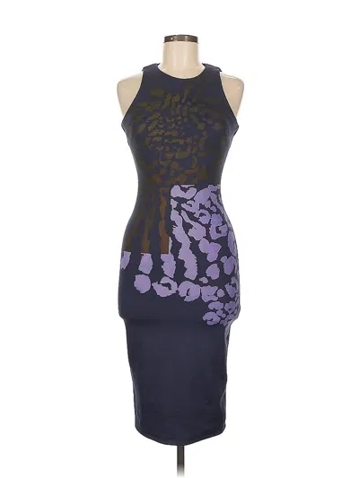 Pre-owned H&m Cocktail Dress In Purple