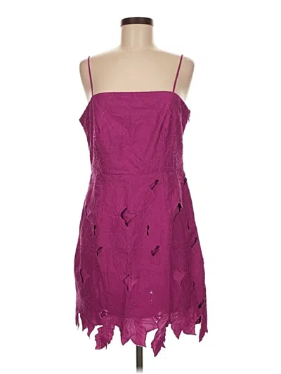 Pre-owned H&m Cocktail Dress In Purple