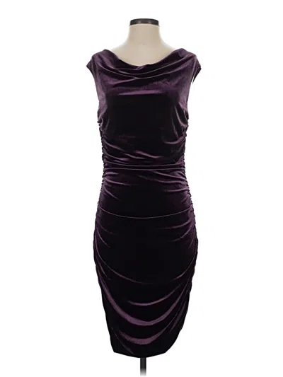 Pre-owned H&m Cocktail Dress In Purple
