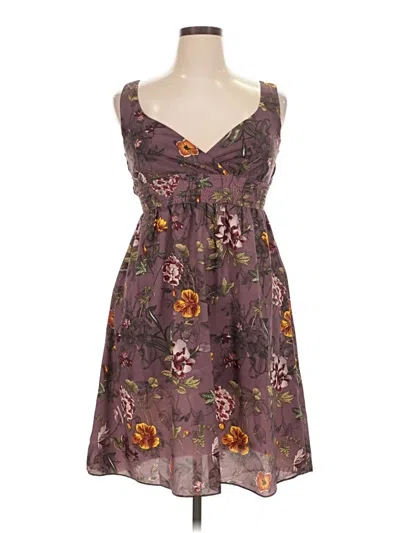 Pre-owned H&m Cocktail Dress In Purple