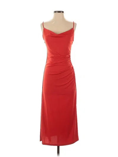 Pre-owned H&m Cocktail Dress In Red