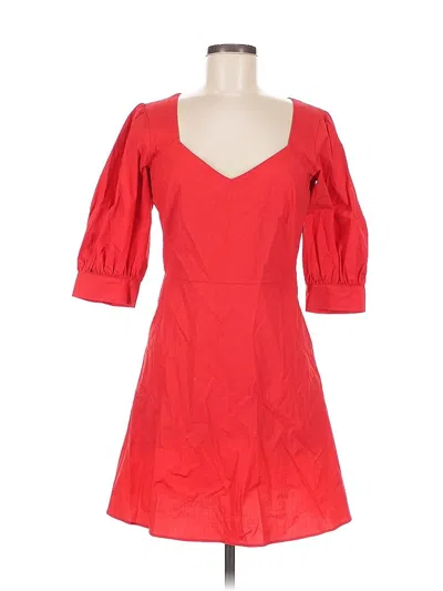 Pre-owned H&m Cocktail Dress In Red