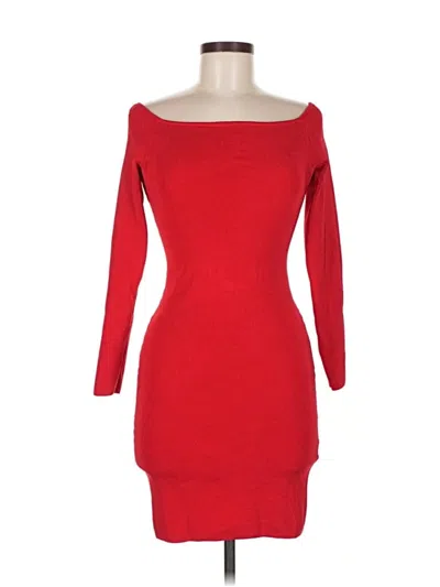 Pre-owned H&m Cocktail Dress In Red