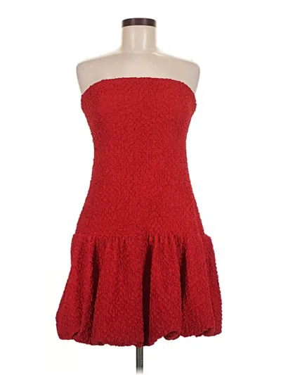 Pre-owned H&m Cocktail Dress In Red