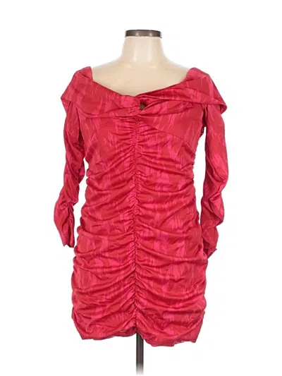 H&m Cocktail Dress In Red