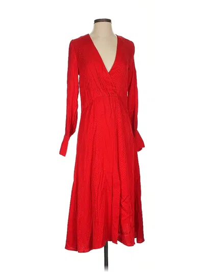 Pre-owned H&m Cocktail Dress In Red
