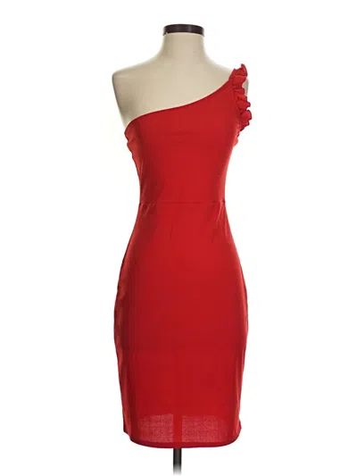 Pre-owned H&m Cocktail Dress In Red