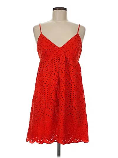 Pre-owned H&m Cocktail Dress In Red
