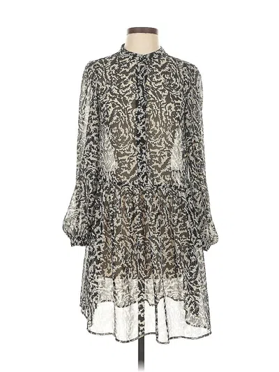 Pre-owned H&m Cocktail Dress In Silver