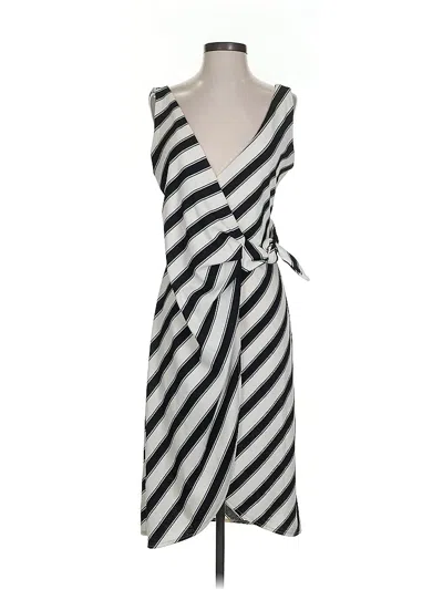 Pre-owned H&m Cocktail Dress In Silver