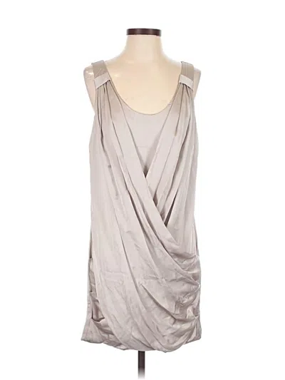 Pre-owned H&m Cocktail Dress In Silver