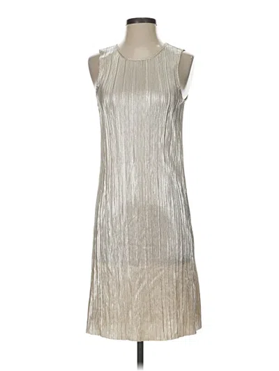 Pre-owned H&m Cocktail Dress In Silver