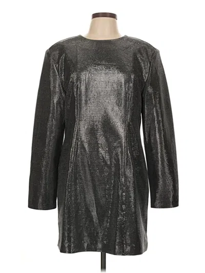 Pre-owned H&m Cocktail Dress In Silver