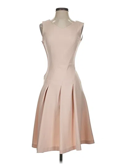 Pre-owned H&m Cocktail Dress In Tan