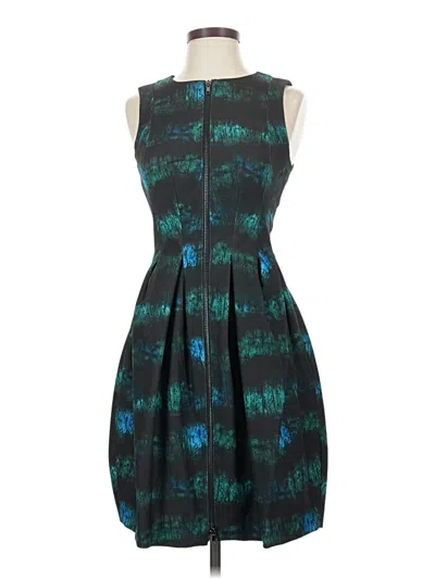 Pre-owned H&m Cocktail Dress In Teal