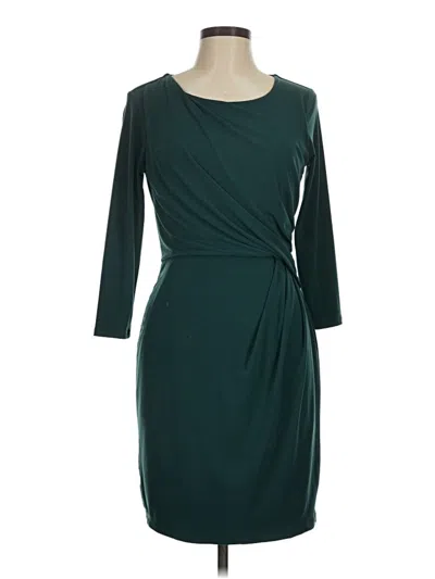 Pre-owned H&m Cocktail Dress In Teal