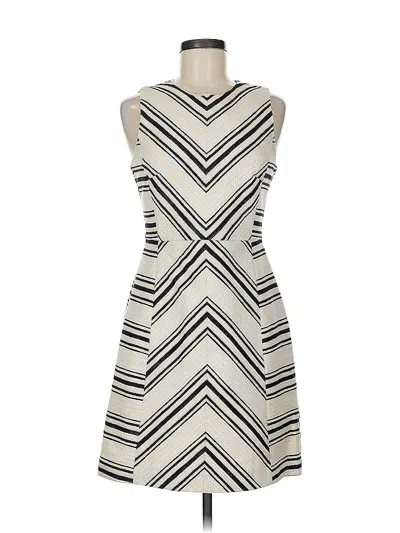 Pre-owned H&m Cocktail Dress In White