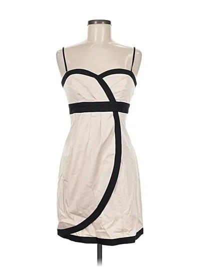 Pre-owned H&m Cocktail Dress In White