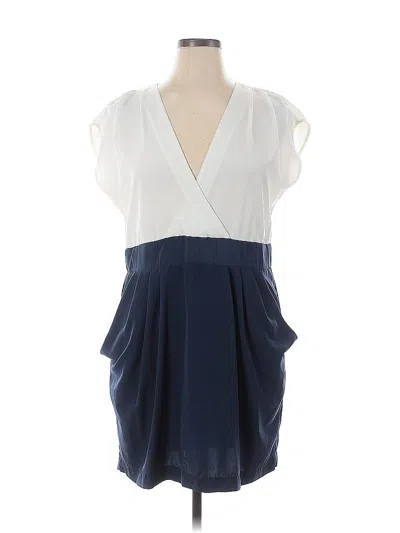 Pre-owned H&m Cocktail Dress In White