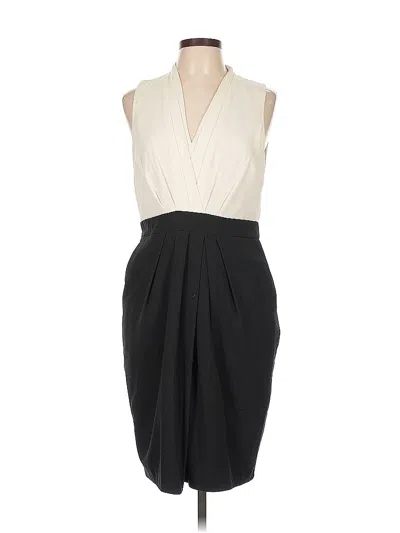 Pre-owned H&m Cocktail Dress In White