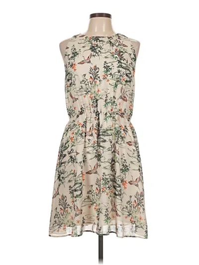 Pre-owned H&m Cocktail Dress In White