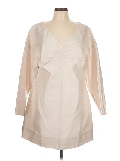 Pre-owned H&m Cocktail Dress In White