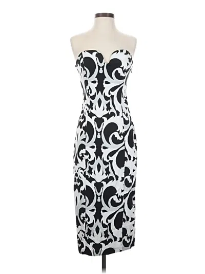 Pre-owned H&m Cocktail Dress In White