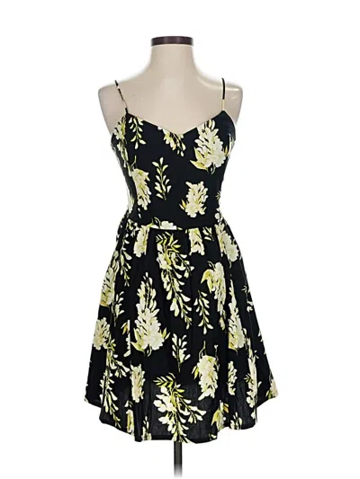 Pre-owned H&m Cocktail Dress In Yellow