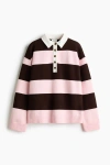 H&m Collared Jumper In Multi