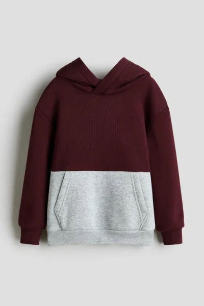 H&m Kids'  Colour-blocked Hoodie In Multi