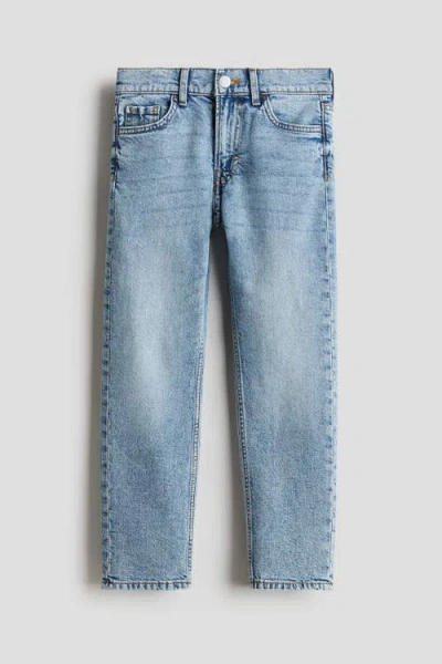 H&m Kids'  Comfort Stretch Slim Fit Jeans In Blue