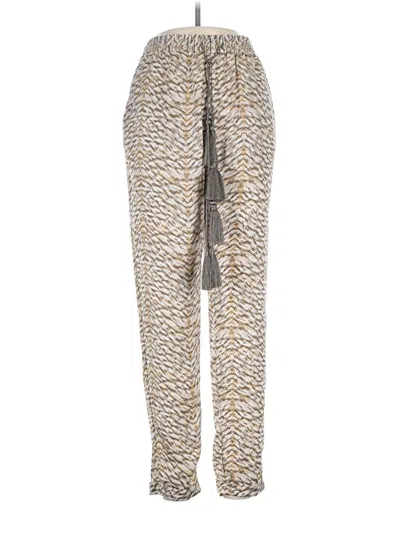 Pre-owned H&m Conscious Casual Pants In Gold