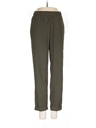 Pre-owned H&m Conscious Casual Pants In Green