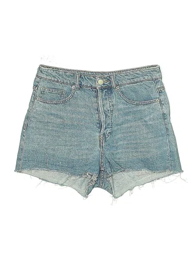 Pre-owned H&m Conscious Denim Shorts In Blue