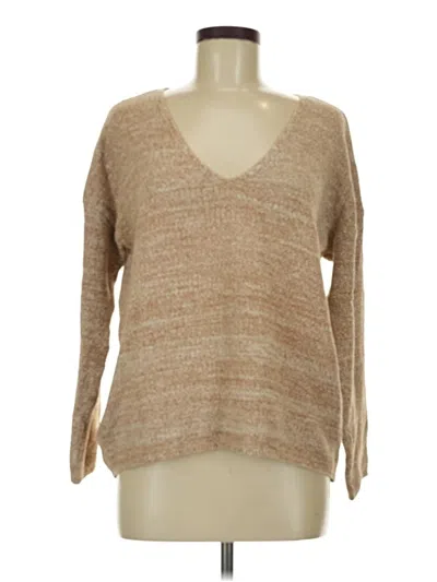 Pre-owned H&m Conscious Pullover Sweater In Brown