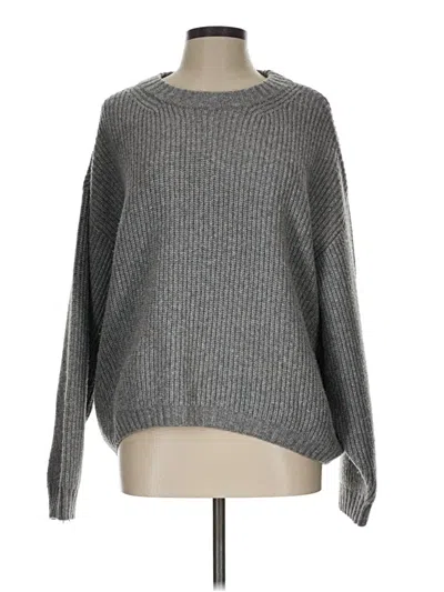 Pre-owned H&m Conscious Pullover Sweater In Gray