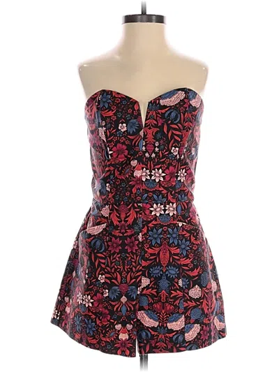 Pre-owned H&m Conscious Romper In Red