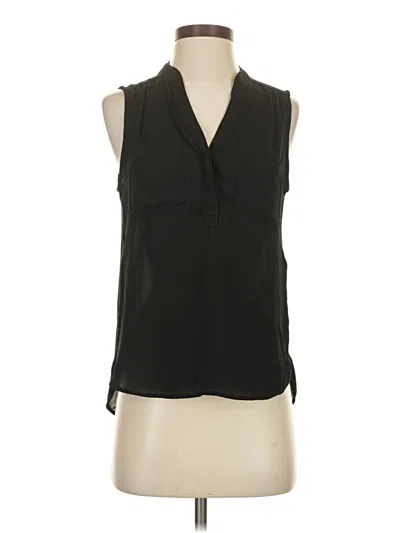Pre-owned H&m Conscious Sleeveless Blouse In Black