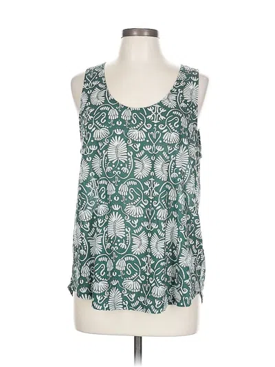 Pre-owned H&m Conscious Sleeveless Blouse In Blue