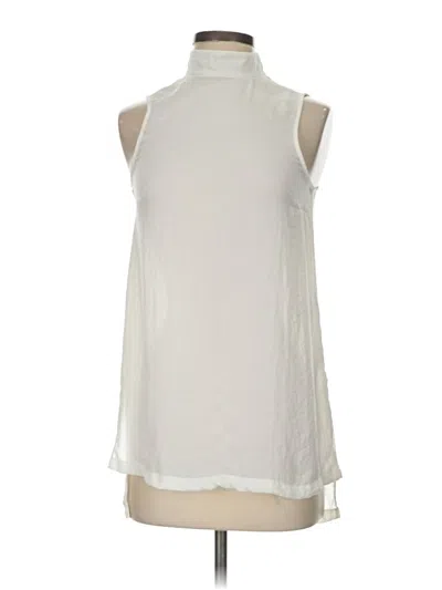Pre-owned H&m Conscious Sleeveless Blouse In Ivory