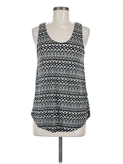 Pre-owned H&m Conscious Tank Top Black Halter Neckline Tops