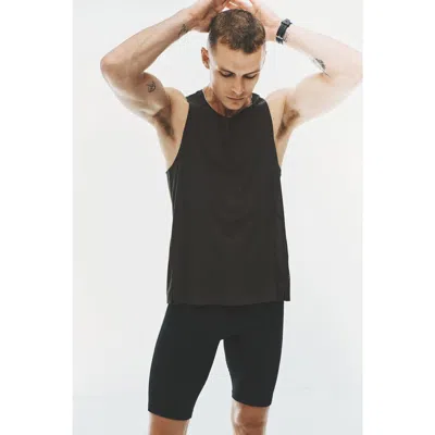 H&m Cooling Lightweight Running Vest Top In Black