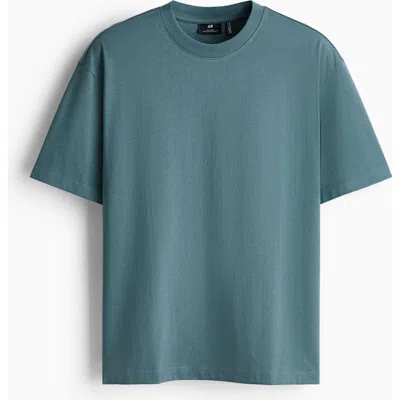 H&m Coolmax®  Relaxed Fit T-shirt In Blue