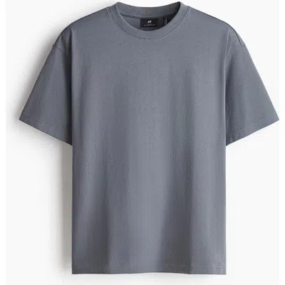 H&m Coolmax®  Relaxed Fit T-shirt In Gray