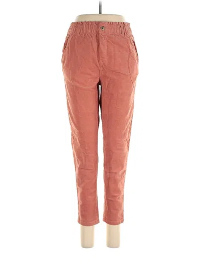 Pre-owned H&m Cord Pant In Pink