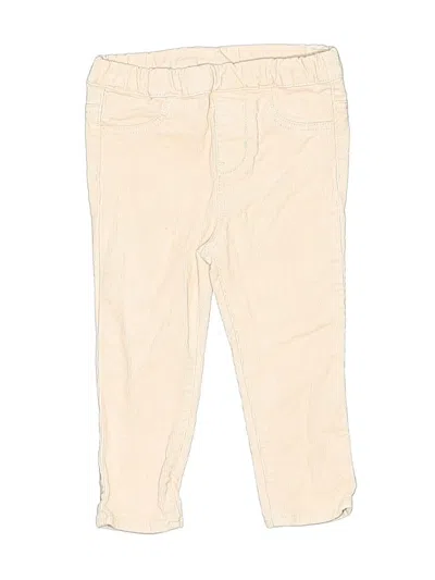 Pre-owned H&m Kids' Cord Pant In White
