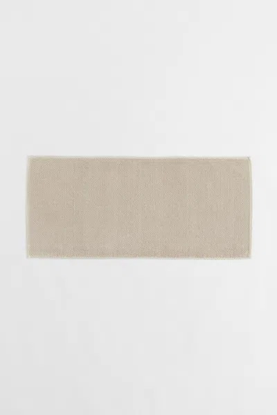 H&m Cotton Bath Mat In Brown